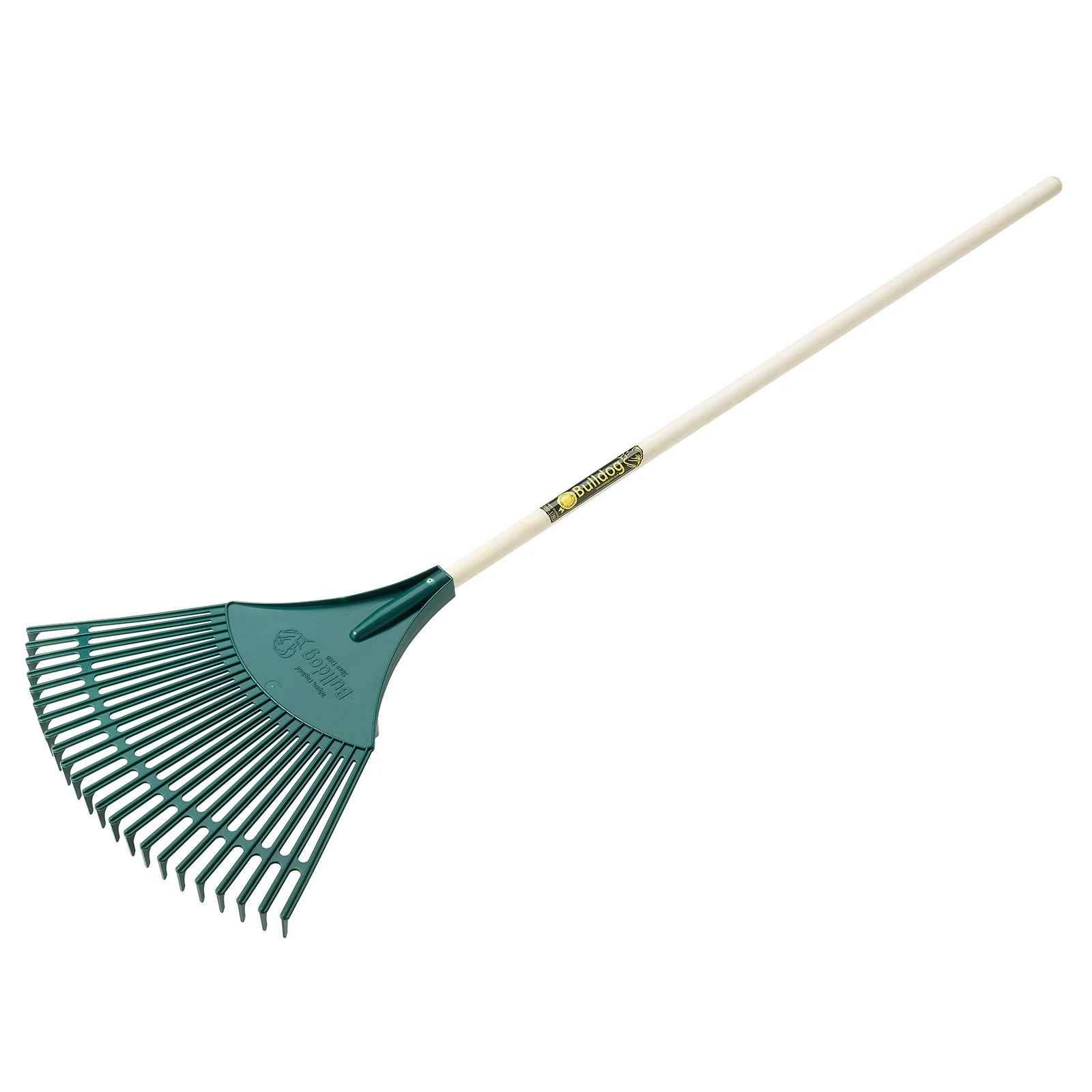 Bulldog BPR Plastic Leaf Rake, Green