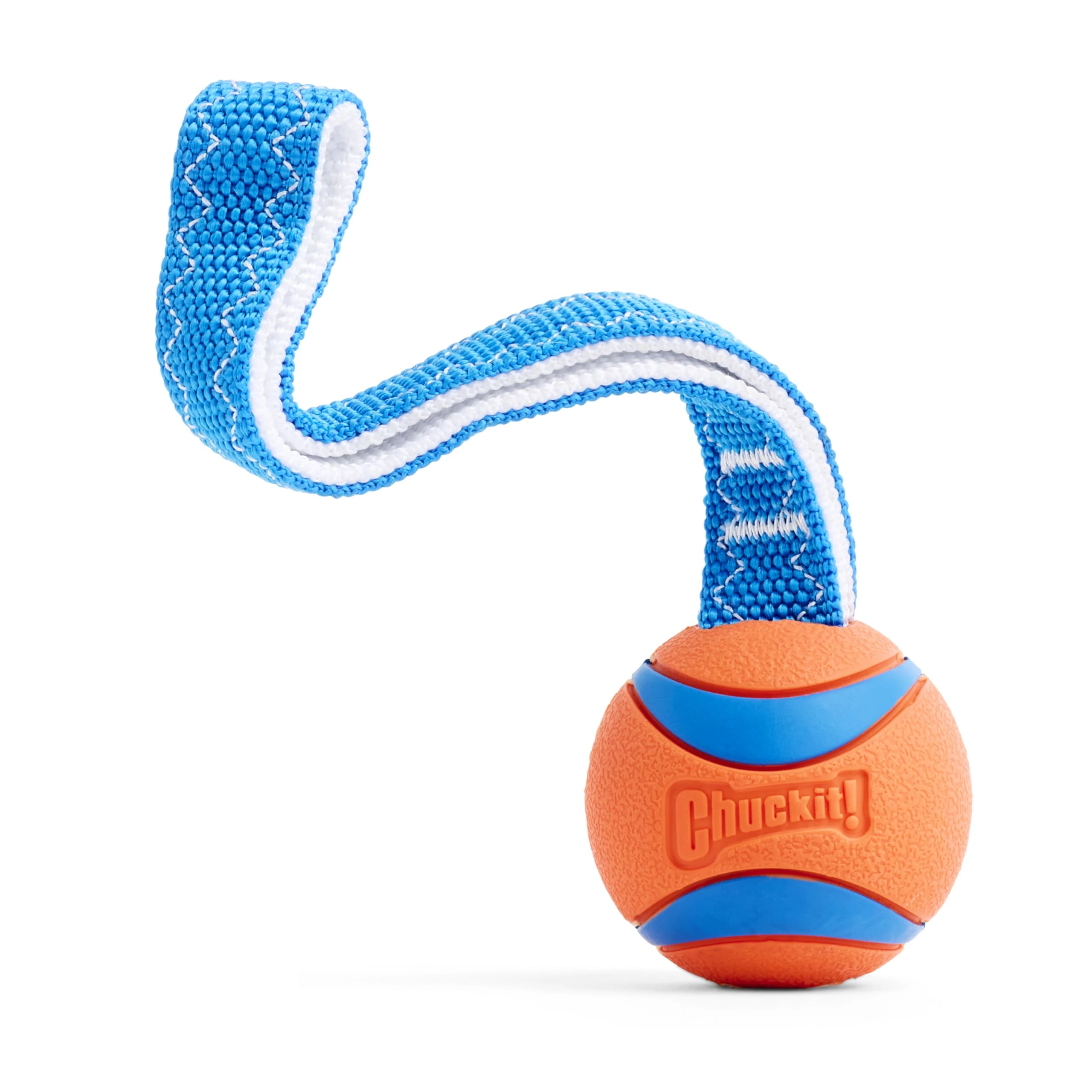 Chuckit! Ultra Tug Dog Toy With Rubber Ball Tug Of War Interactive Fetch Toy for Dogs, Medium