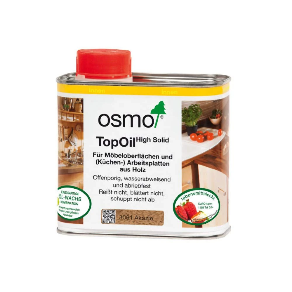 Osmo 3061 0.5 Litre Top Oil - Acacia