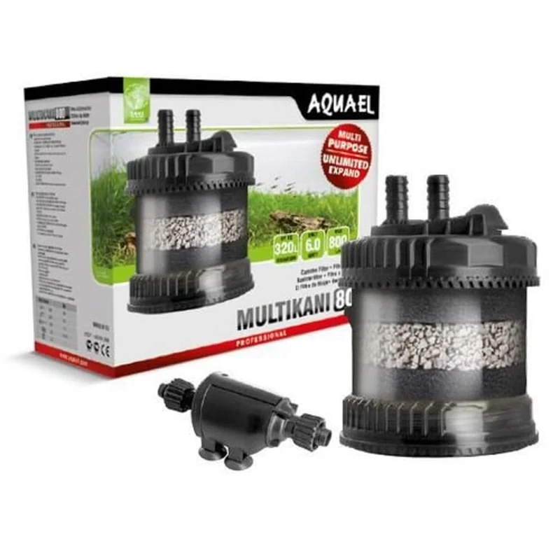 Aquael M149213 Aq Filtr Zew. Multi Kani 800 650L/H 109441, 1000 g, Pack of 1