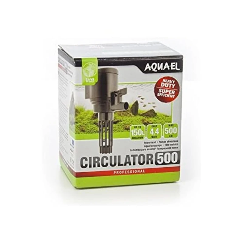 Aquael Pump Circulator 500 N,Black