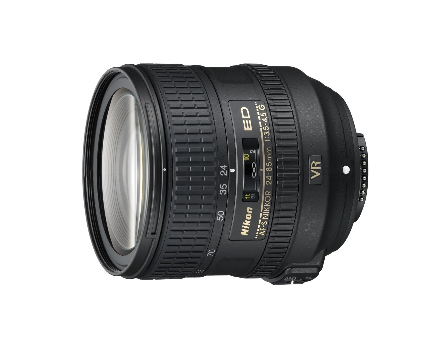 Nikon AF-S NIKKOR 24-85mm f/3.5-4.5G ED VR Lens Black