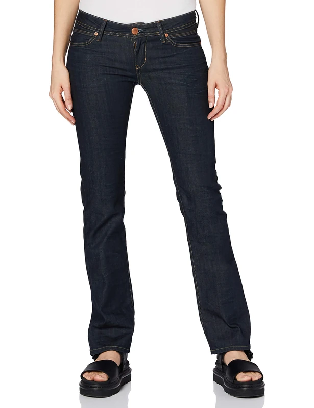 Mavi Women's Straight Fit Jeans - Blue - Blau (13124 OLIVIA; rinse majorca str) - 26/34 (Brand size: 26/34)