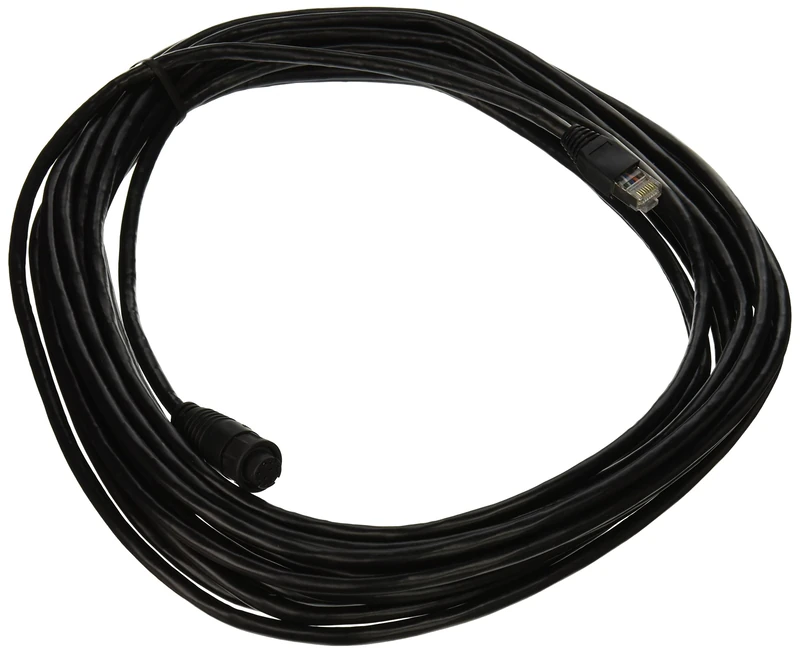 Raymarine Raynet Female to Port RJ45 10 Metre Male Adapter Cable A80159 Black/White - Image 1