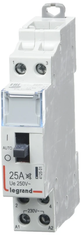 Legrand LEG412501 - Silent Household Contactor 230 V 2P 250 V/25 A 2F