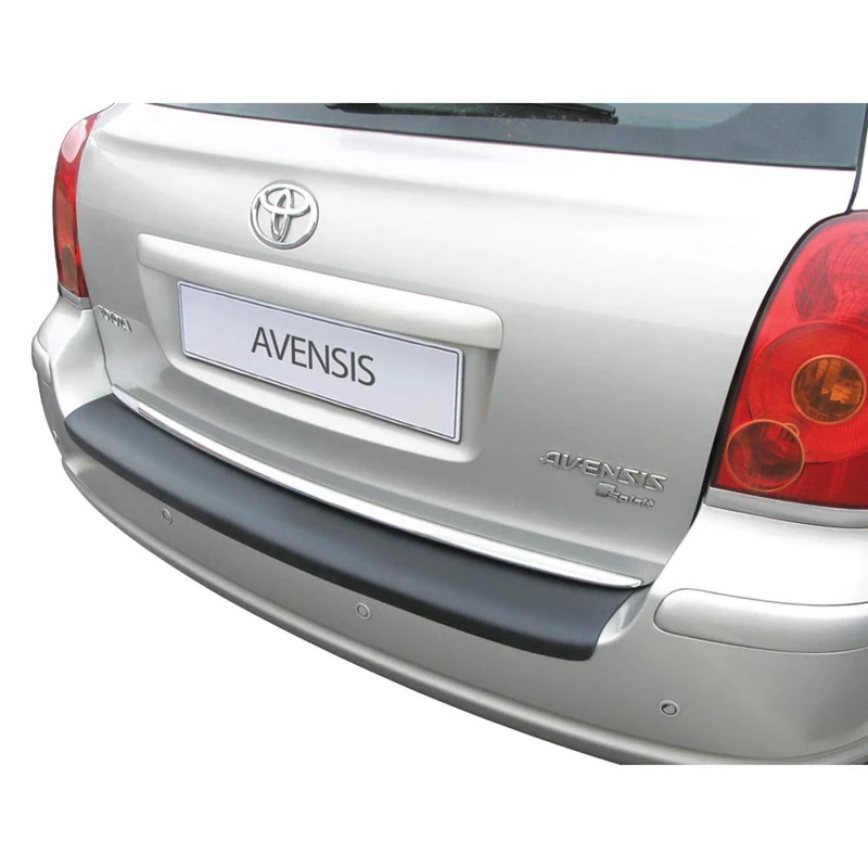 RGM ABS Rear bumper protector compatible with Toyota Avensis Kombi 2003-2009 Black
