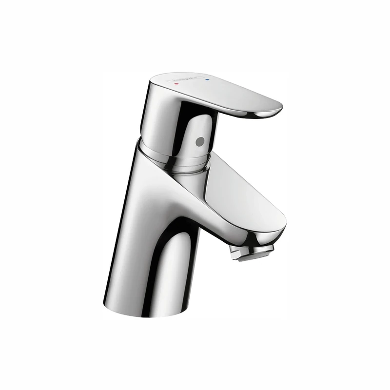 hansgrohe Focus Modern Upgrade Easy Clean 1-Handle 1 5-inch Tall Bathroom Sink Faucet in Chrome, 04370000
