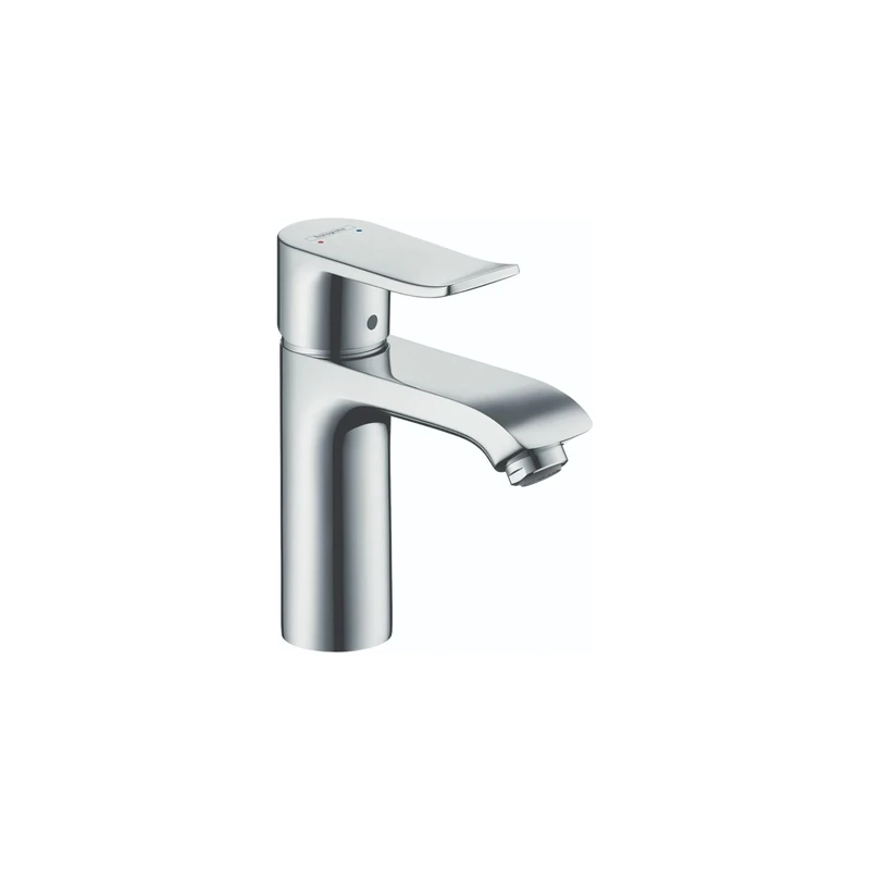 hansgrohe Metris Modern Upgrade Easy Install 1-Handle 1-Hole 7-inch Tall Bathroom Sink Faucet in Chrome, 31080001, S