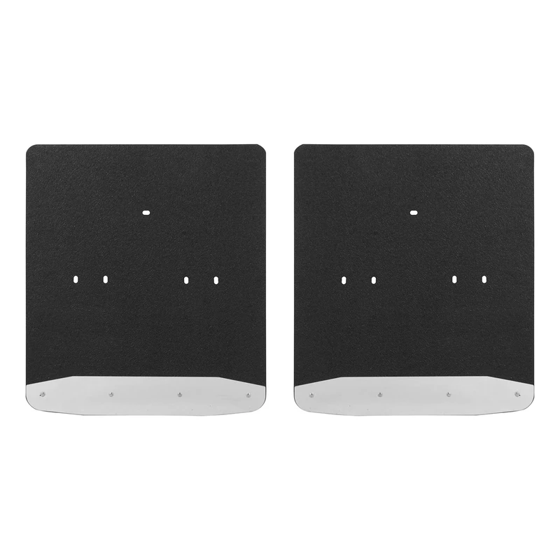 LUVERNE 259924 Rear Dually 20-Inch x 23-Inch Textured Rubber Mud Guards, Select Ford F-350, F-450 Super Duty