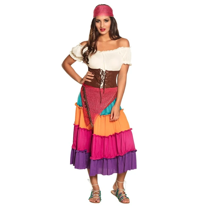 Boland 87775 – Adult Costume Gypsy Nadya, Size 44/46