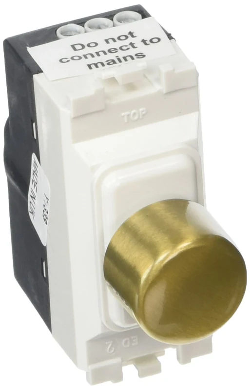 MK Aspect/Edge Grid K4499SAGW 1V - 10V Fluorescent Dimmer Module - Satin Gold