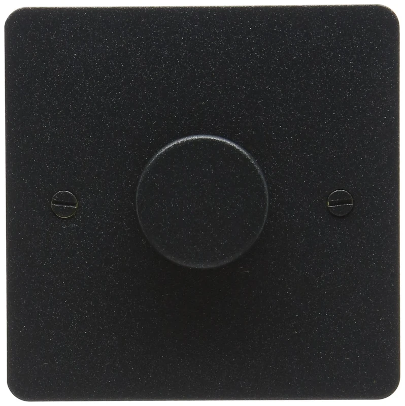 MK Edge K14521LBK 40W - 300W 1G Single 2-Way Dimmer - Lustrous Black