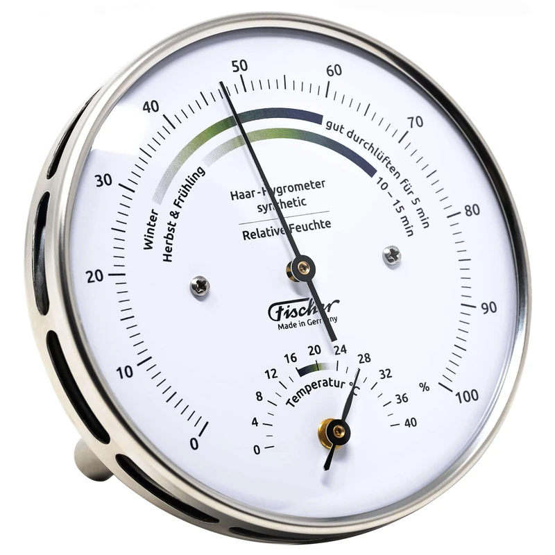 Fischer Indoor Climate Hygrometer with Thermometer