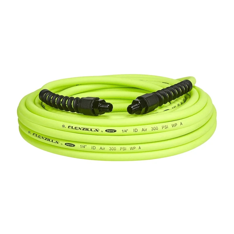 Legacy Manufacturing HFZP1450YW2 air Hose, ZillaGreen, 1/4" (inches) x 50' (feet)