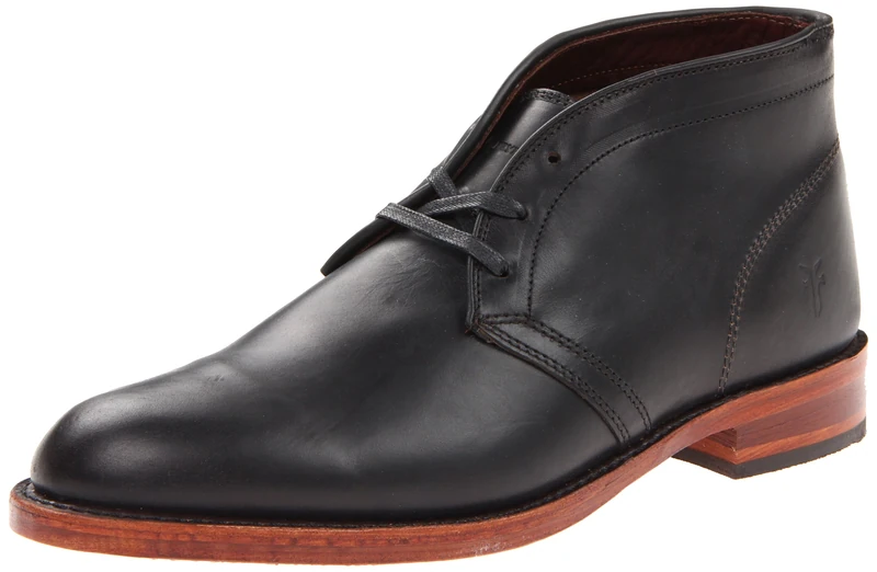 FRYE Men's Walter Chukka Boots, Black (Black), 40