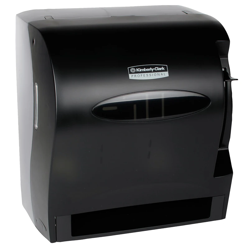Kimberly-Clark Professional Levermatic Roll Paper Towels Dispenser (09765), Manual, Smoke (Black)