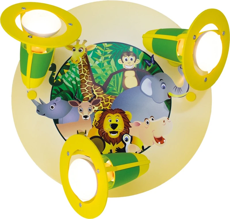 Elobra Spotlight Fitting 3-Bulb Jungle, ELO, 127551