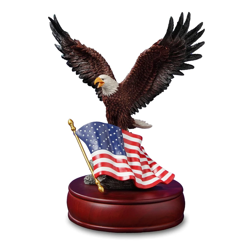 San Francisco Music Box American Eagle Figurine