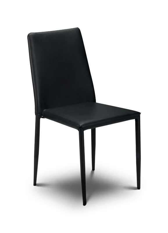 Julian Bowen Set Of 4 Jazz Chairs - Black Dining
