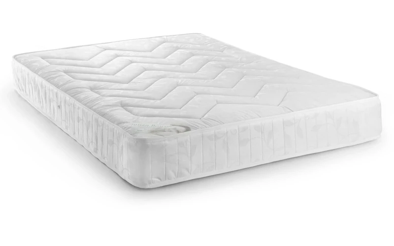 Julian Bowen Deluxe Semi-Orthopaedic Mattress - White Mattresses