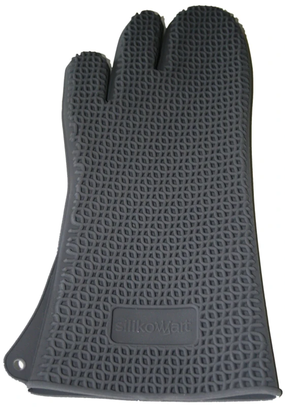 Silikomart | Silicone Glove for Barbecue, Gray Color, Dimensions 385 x 168 x 20 mm