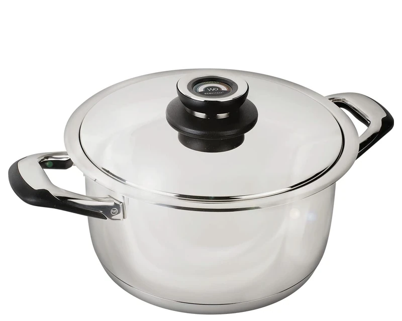 Ecovitam WARMCOOK 2002-24 Stewing Pot 6L - 18/10 Stainless Steel