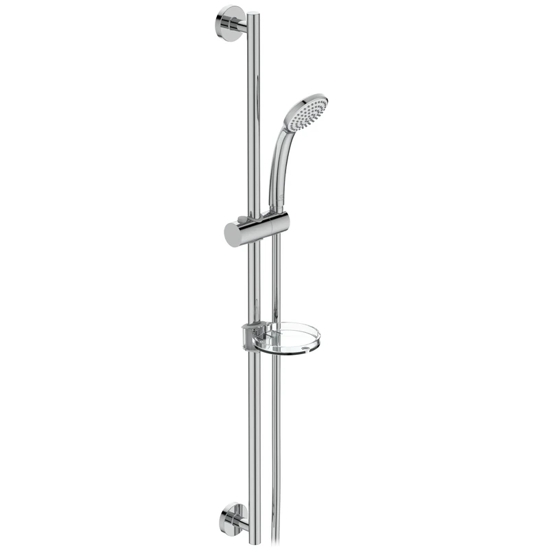 Ideal Standard Idealrain B9502AA Shower Set 900 mm with Single Function Shower Head Chrome – 80 mm
