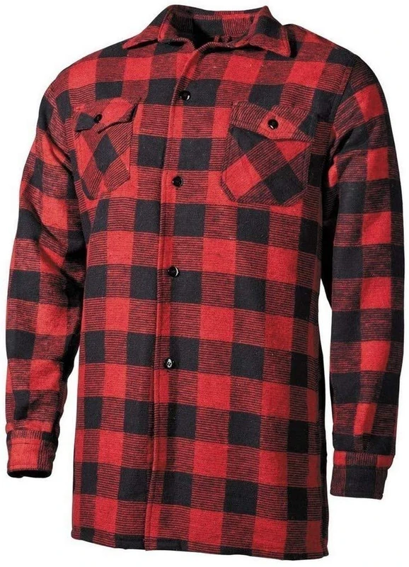 Mil-Tec Flannel Blouse Red 3XL