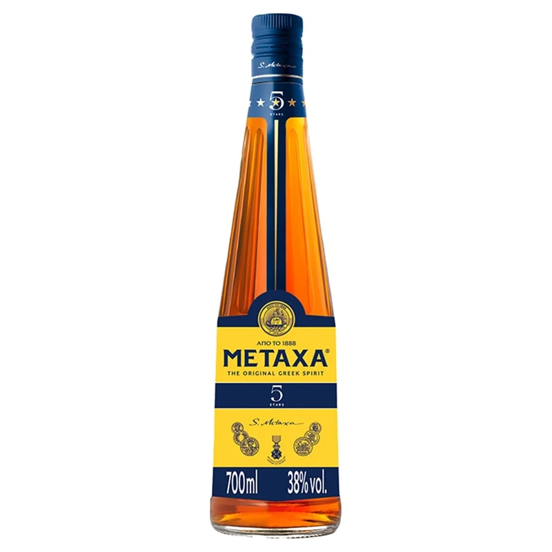 Metaxa 5 Stars, The Original Greek Spirit, 70cl