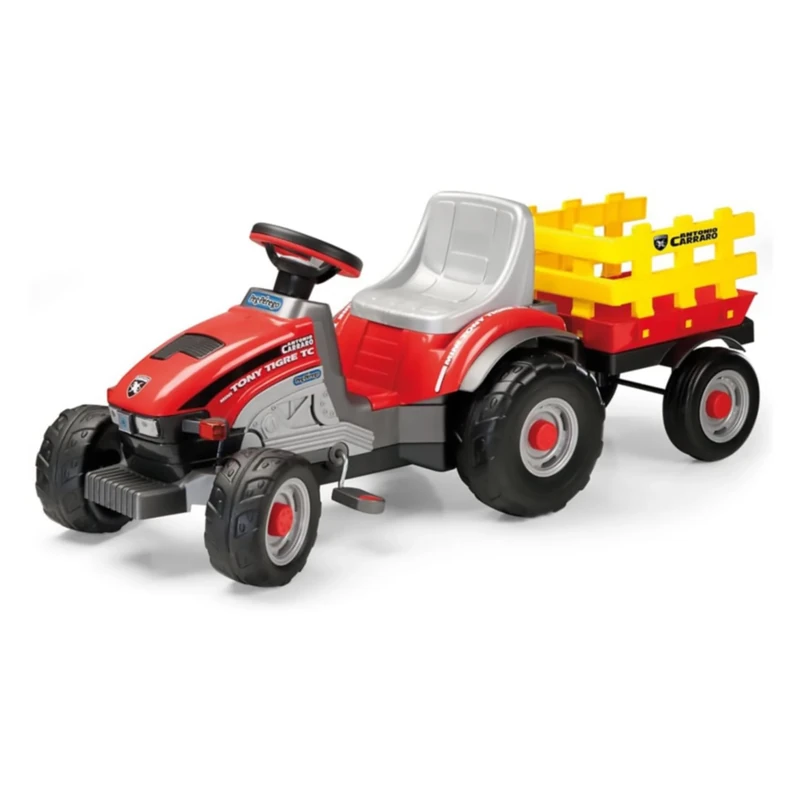 Peg Perego Mini Tony Tigre Pedal Tractor - Image 1