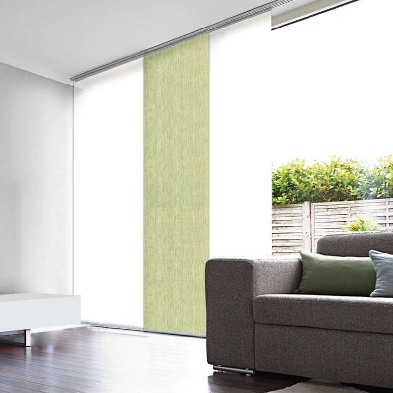 madecostore Japanese Sieving Panel Woven Straw - Fern Green - Length 60 x Height 300 cm