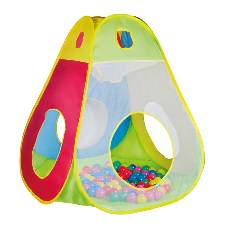 knoortoys Play Tent - "Brody" Inc. 100 Colorful