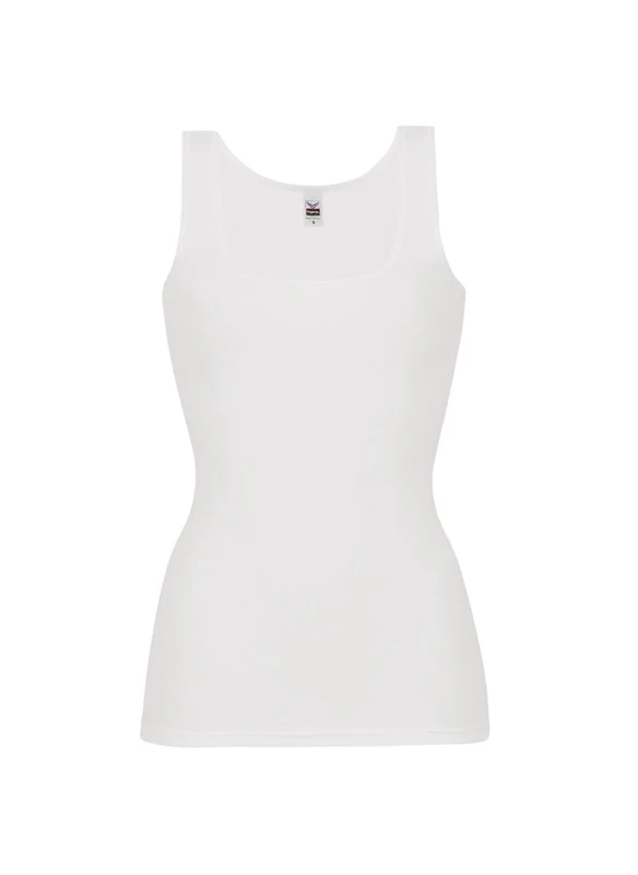 Trigema Women's Damen Träger-Unterhemd Doppelpack Vest, Weiß (weiß 001), UK 26 (Pack of 2)