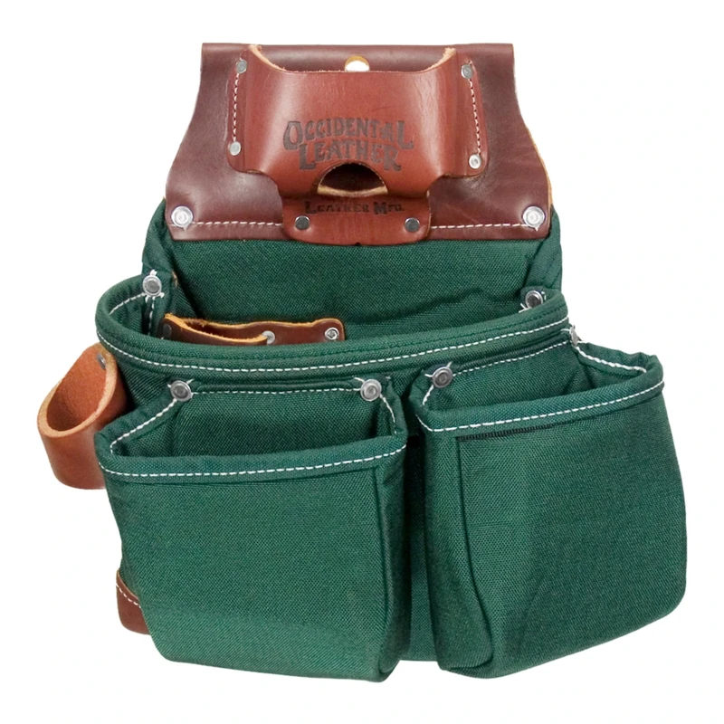 Occidental Leather 8018DBLH OxyLights 3 Pouch Tool Bag Left