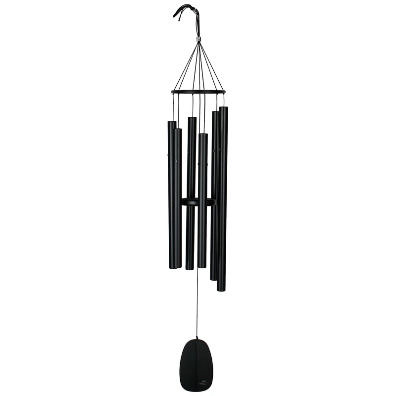 Woodstock Large Black Bells of Paradise Chime- Décor Designs Collection
