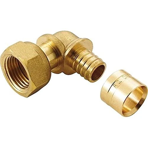 Rotating Elbow Nut with Glide Diameter Tube for 12 Connector 15/21 - Image 1