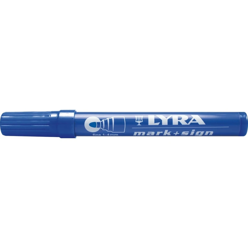 Lyra 4010099 Permanent Marker 111 Line Width 2-6 mm Black Slanted Tip