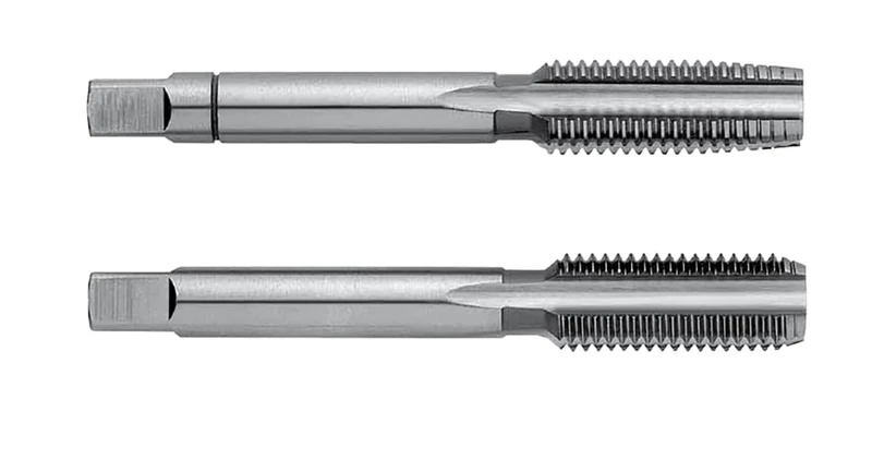 KS Tools 998.0405 Set of 2 Hand Taps Diameter 3/4 Inches