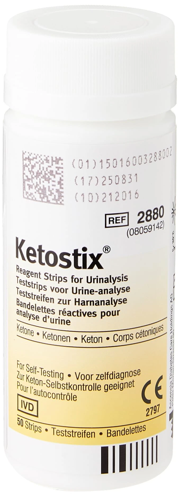 Ascensia Bayer Ketostix Diagnostic Urine Test Strip