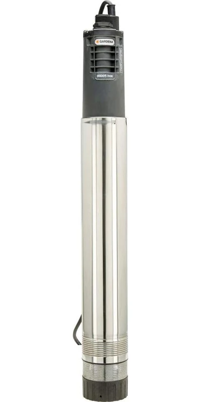 Gardena Bomba sumergible 6000/5 inox automatic Premium Cuerpo de acero inoxidable muy resistente. Ideal para pozos perforados de diámetro mínimo de 100 mm. - Image 1