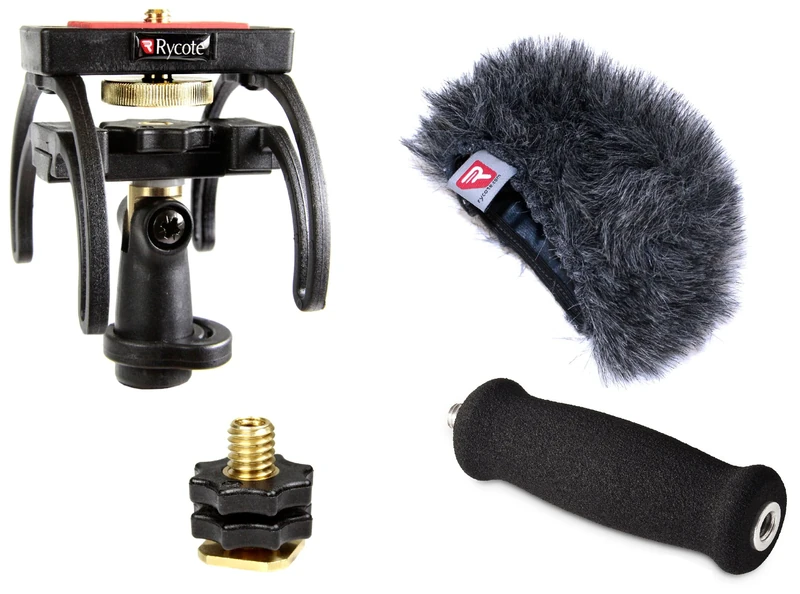 Rycote 046003 Recorder Audio Kit for Tascam DR-100/DR-100MkII,Black,19 x 14 x 8 centimetres