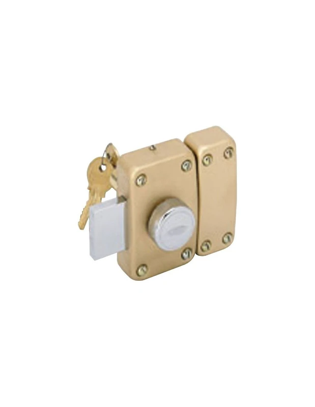 Iseo City 25 Lock with Button - Cylinder 50 mm - 10020501 - Image 1