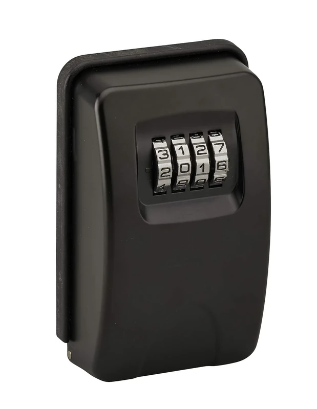 THIRARD - Combination Key Box - Wall Model - Steel - Indoor and Outdoor Use - Secure - 4 Digits Changeable - 47 x 75 mm - Black - Image 1