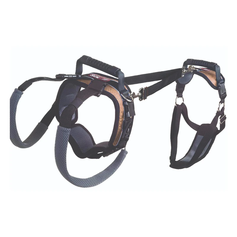 PetSafe CareLift Support Harness - Full Body Lifting Aid with Handle & Shoulder Strap - Great for Pet Mobility & Older Dogs to Help Them Up - Comfortable, Breathable Material,Medium,Black
