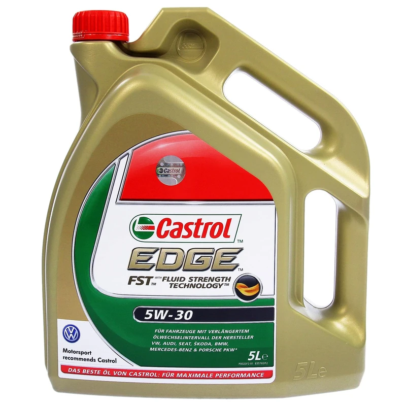 Castrol 58674 Edge Motor Oil FST SAE 5W-30, 5 Liter