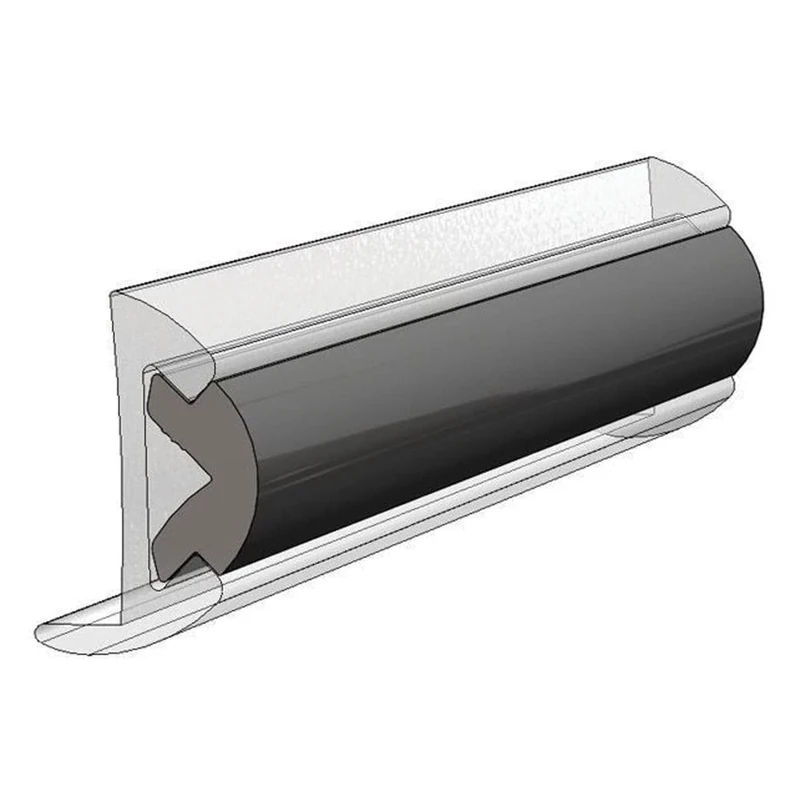 TACO Marine V12-4155BKA50-1 Flexible Rub Rail Vinyl Insert - 3/4" x 3/8" - Image 1