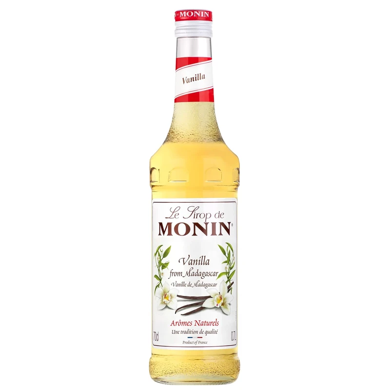Monin Vanilla Syrup - 6x70cl