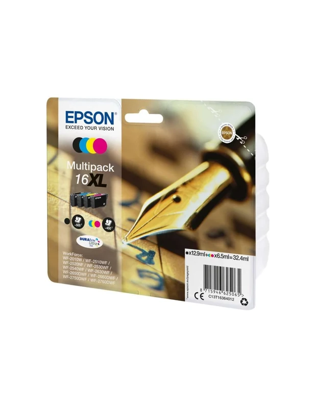 Epson C13T16364012 Inkjet Cartridge- 4 color Multipack