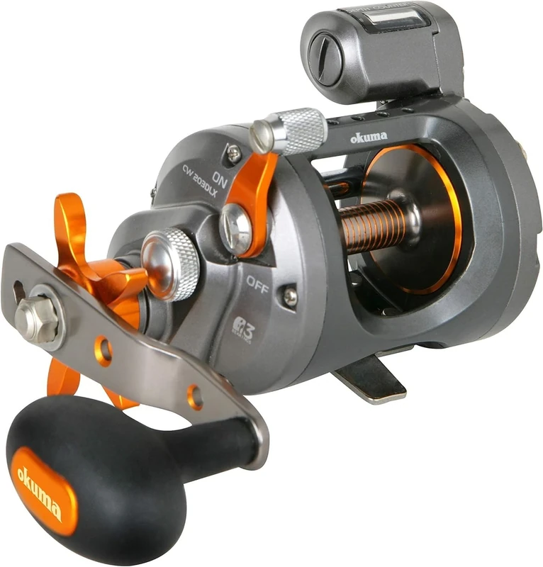 Okuma 119394-SSI Okuma Cold Water Linecounter Reel 2+1BB 5.1: 1 18lb/230yd RH - multi, N/A