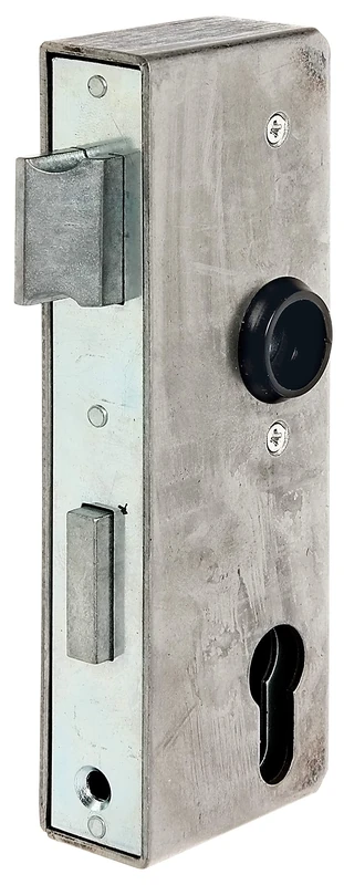 Gah-Alberts 413354 Lock Casing Raw Steel with Galvanised Lock Backset 40 mm Spacing 72 mm Depth 30 mm